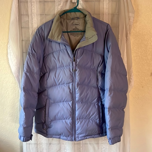LL BEAN GOOSE DOWN QUILTED JACKET - Picture 1 of 4
